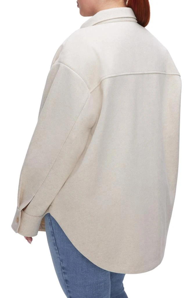 Good American Longline Shacket 4