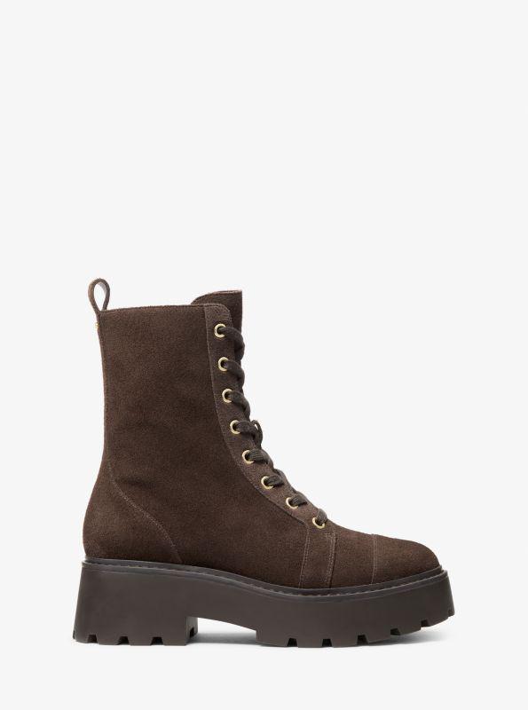Michael Kors Blake Suede Combat Boot