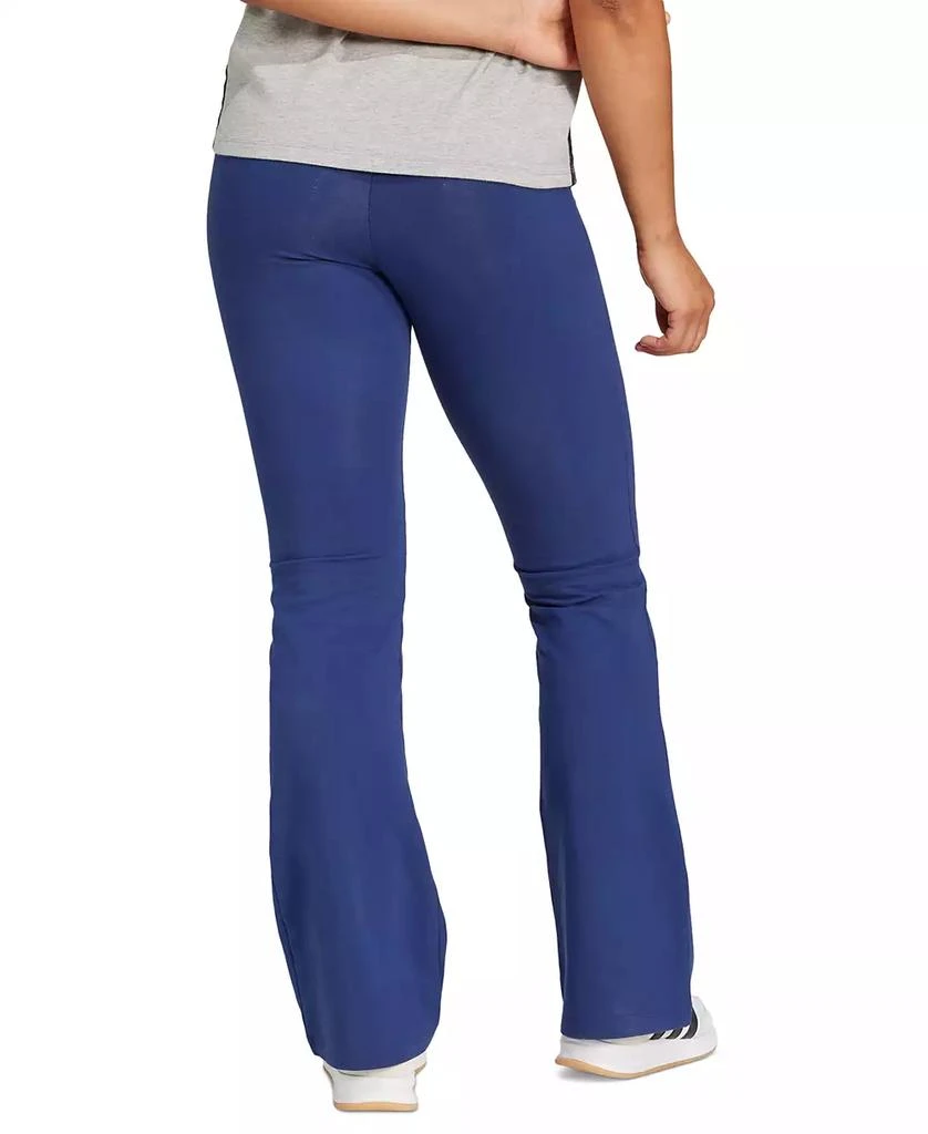 Adidas Women's Essentials Small Logo Flared Leggings 2