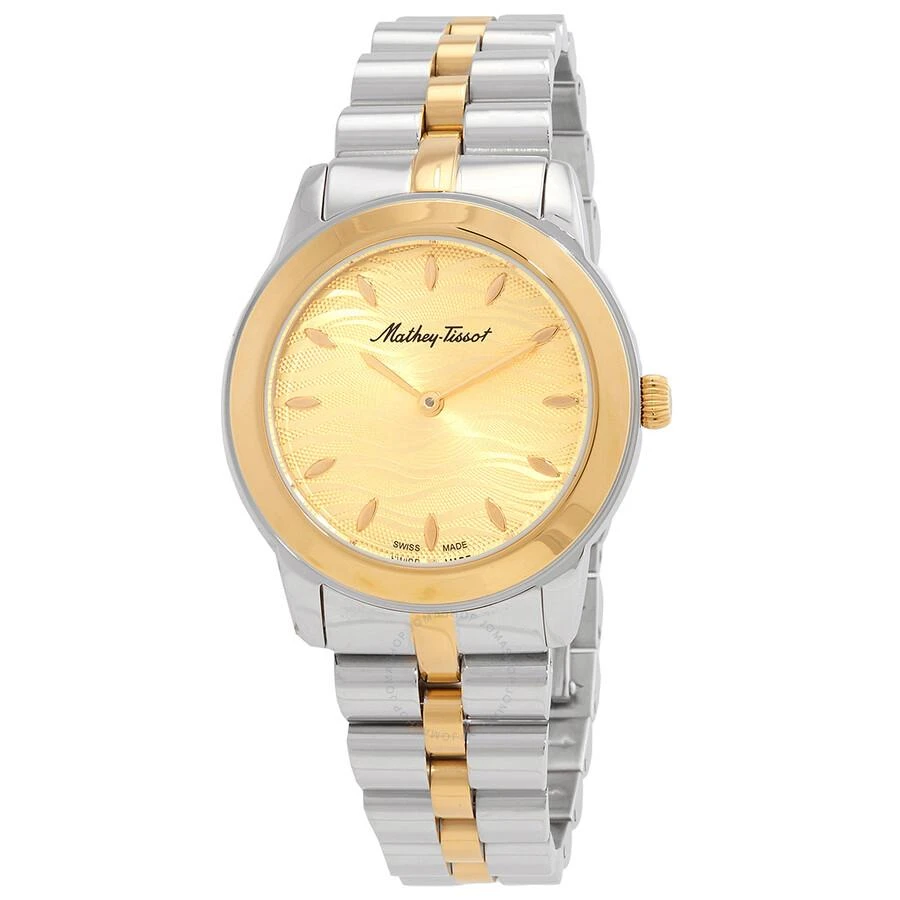 Mathey-Tissot Artemis Quartz Champagne Dial Ladies Watch D10860BDI 1