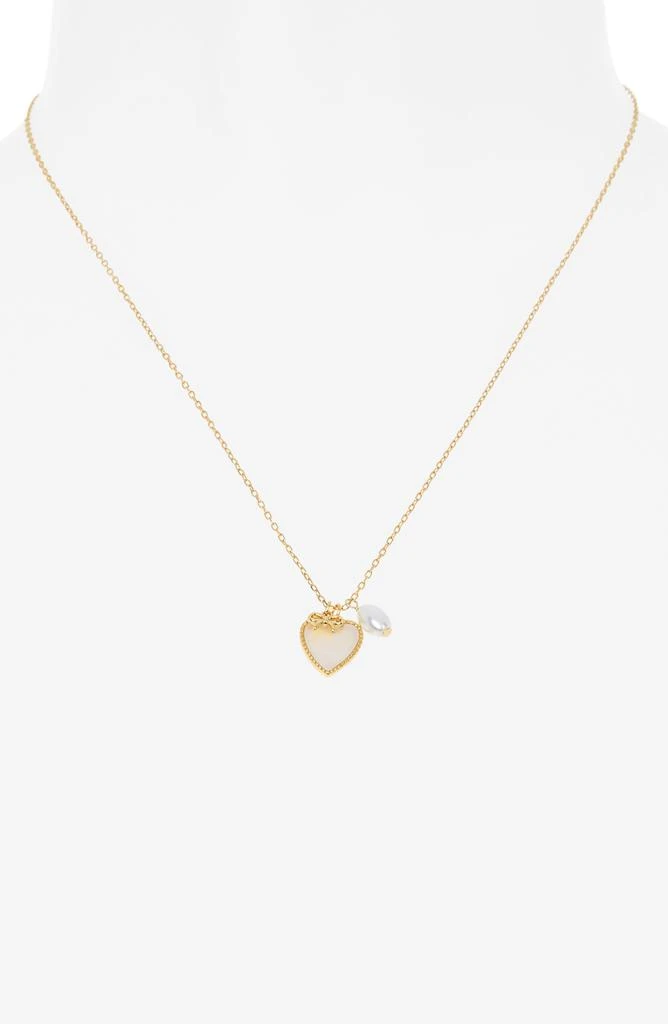 Argento Vivo Sterling Silver Sentimental Heart Pendant Necklace 3