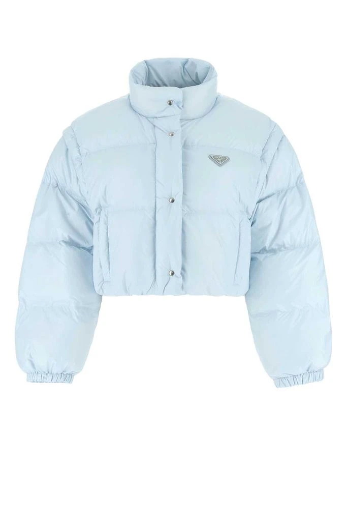 Prada Pastel Light-blue Nylon Down Jacket 1