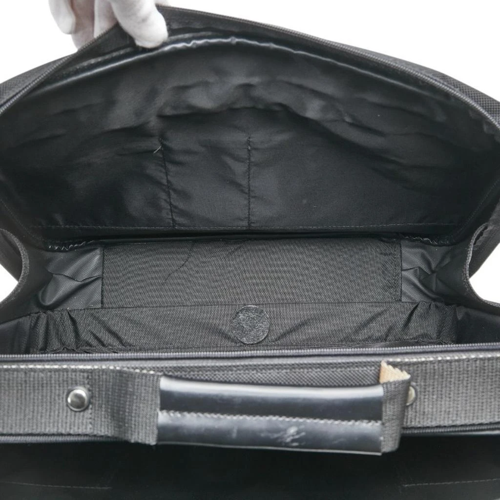 Longchamp Canvas Leather Briefcase (Pre-Owned) 5