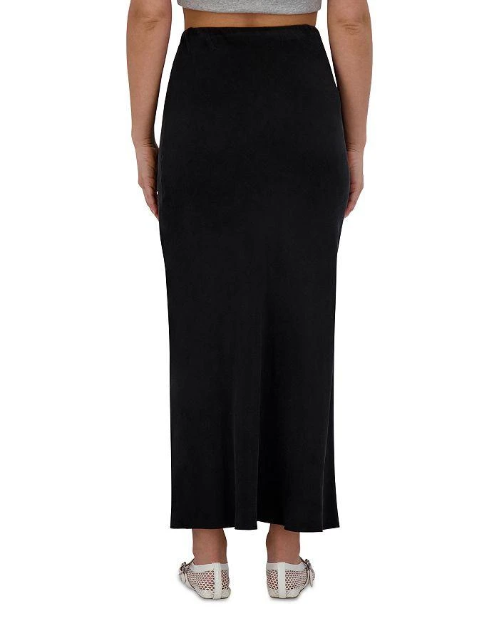Point Brushed Straight Skirt 3