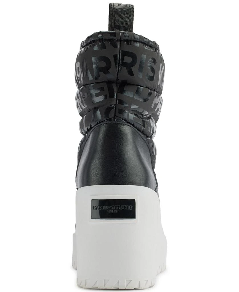 Karl Lagerfeld Paris BERDINA SLIP ON WEDGE BOOT 3