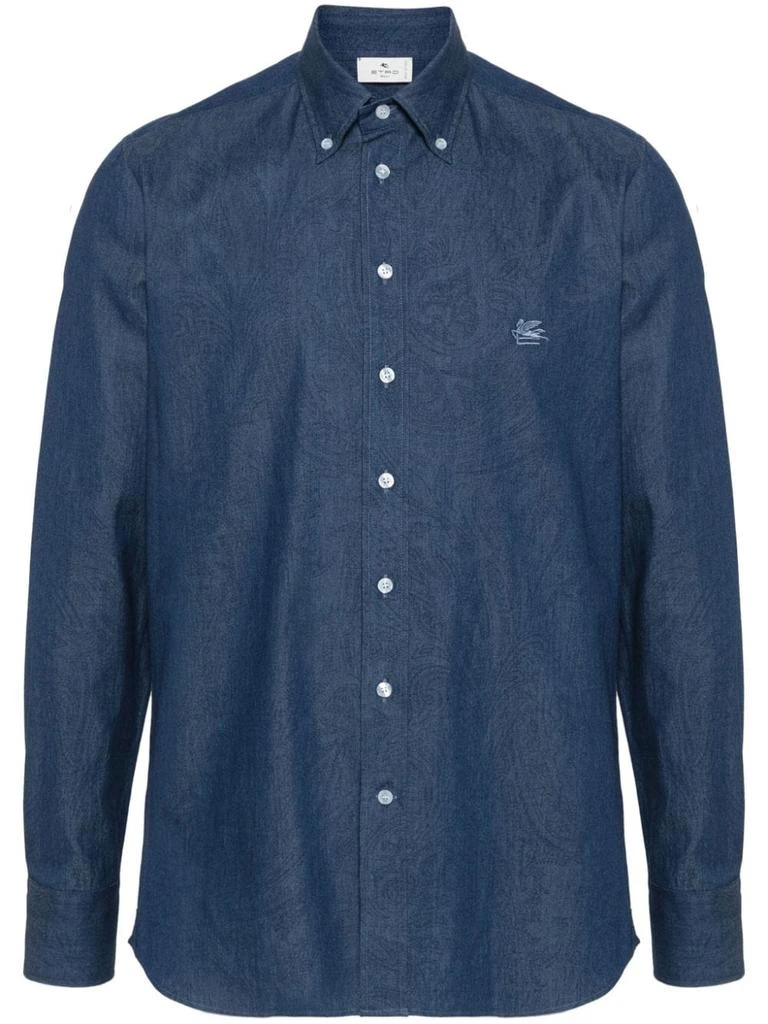 ETRO Etro Men's Shirts blue 1