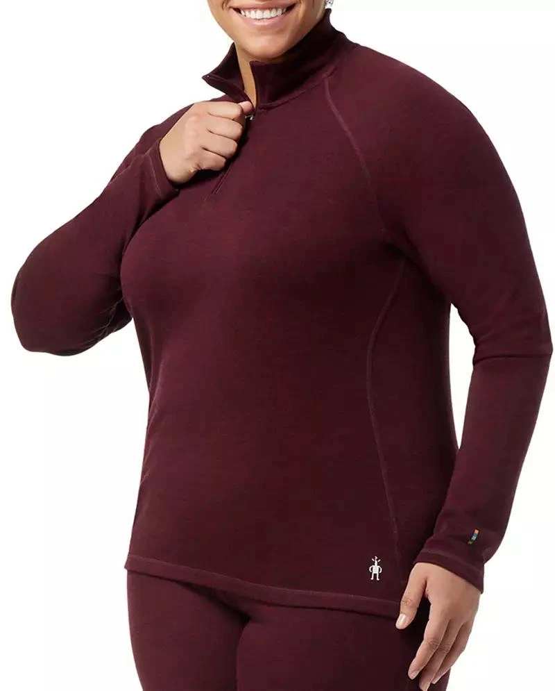 SmartWool Smartwool Women's Thermal Merino ¼ Zip Pullover 1