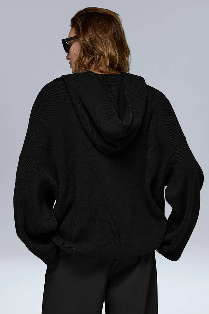 Alo Scholar Hooded Sweater - Black 3