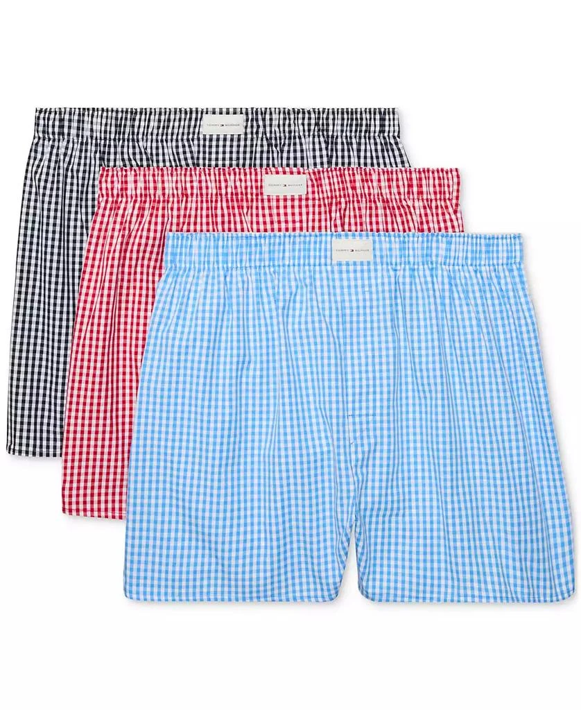 Tommy Hilfiger Men's 3-Pack Holiday Exclusive Woven Boxers 1