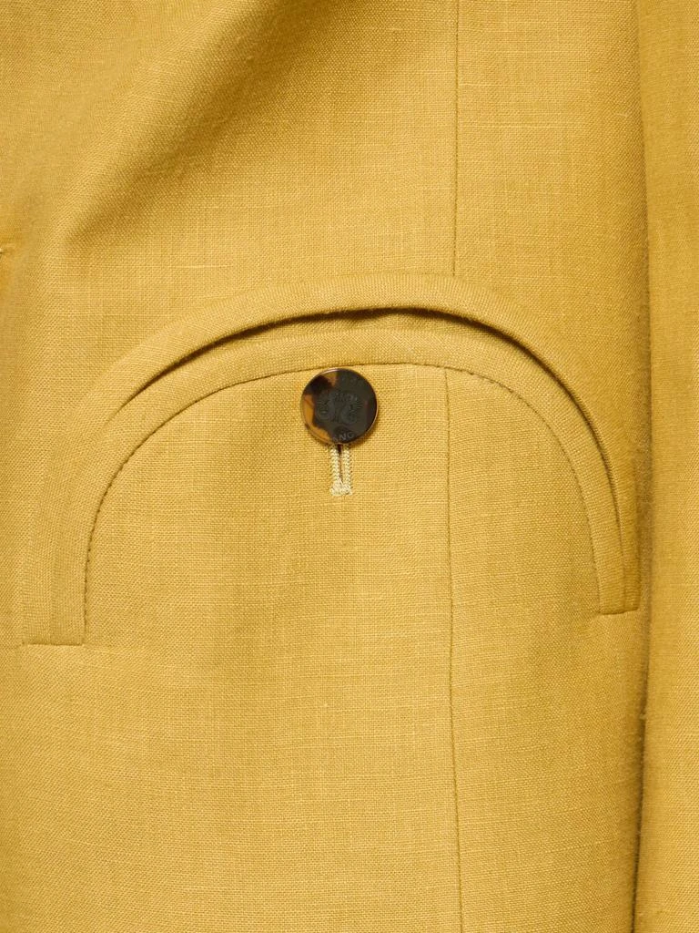 BLAZÉ MILANO Everyday Linen Long Blazer 4