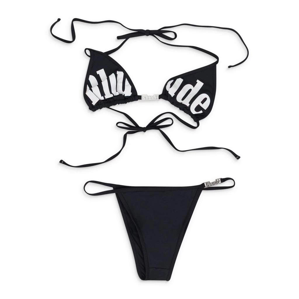 Rhude BLACK TROPEZ TWO-PIECE BIKINI from Premium Outlets
