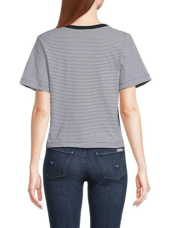 A.L.C. Julia Striped Cotton T-Shirt 2