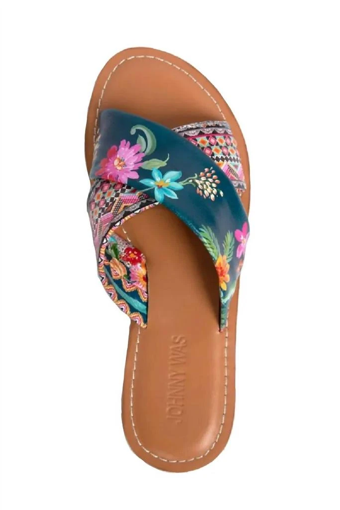 Johnny Was Women's Sonoma Cross Sandal In Multi 3