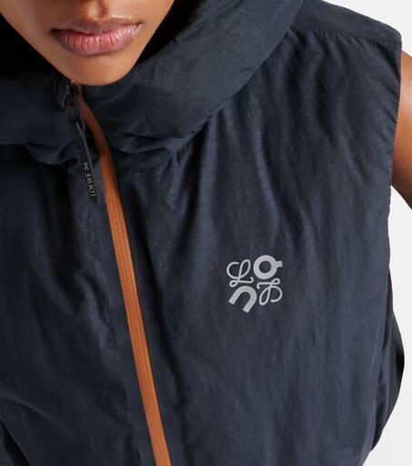Loewe x On logo technical puffer vest - Gilets - Free
