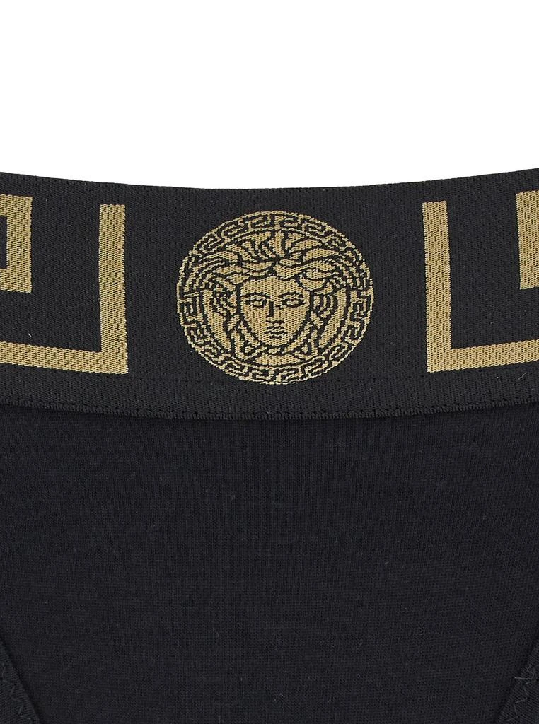 Versace Versace Greca Border Stretched Thongs 3