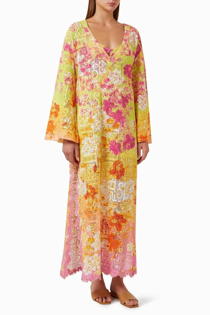 Hemant & Nandita Hemant & Nandita - Auril Geometrical Net Coverup 1