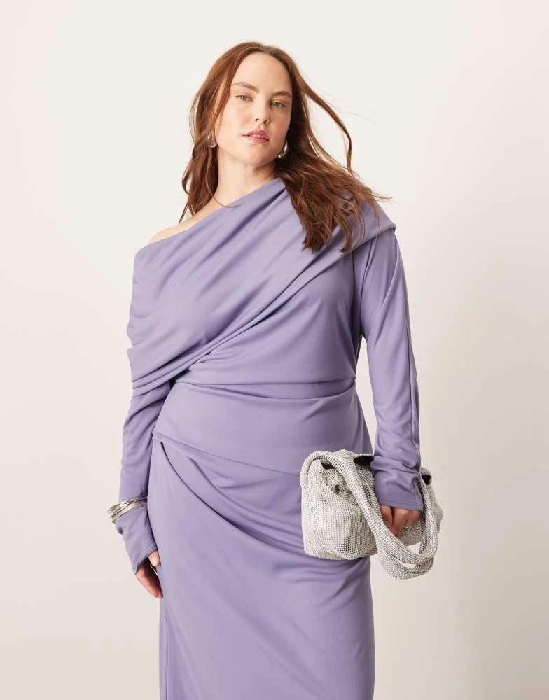 navy jersey wrap dress Katie Jersey Navy Blue Floral Wrap Dress - Fair Trade Dresses main image 0