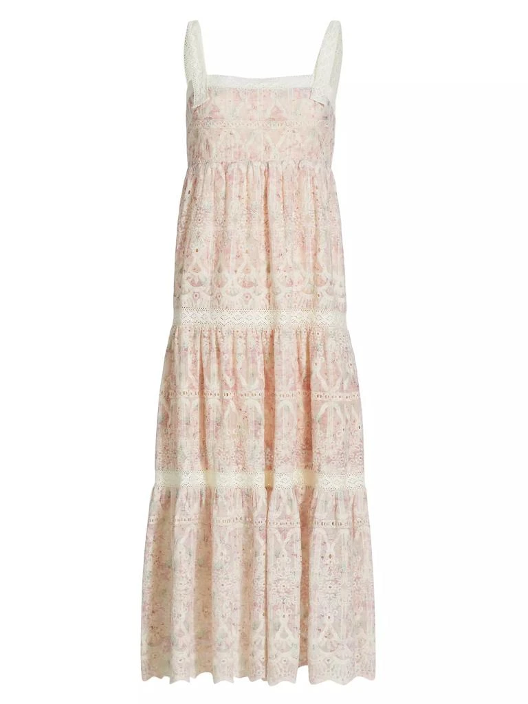 En Saison Amilia Geometric Lace Midi-Dress 1