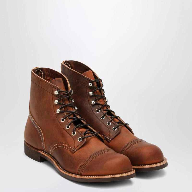 Red Wing Copper leather Iron Ranger boot 2