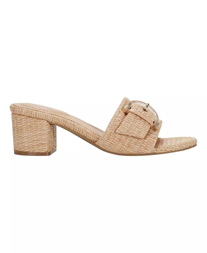 Bandolino Women's Ardonna Buckle Block Heel Sandals