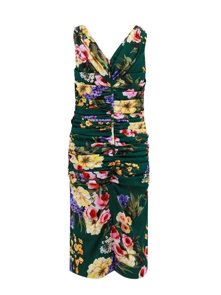Dolce & Gabbana Dolce & Gabbana Floral-Printed Off-Shoulder Midi Dress 2