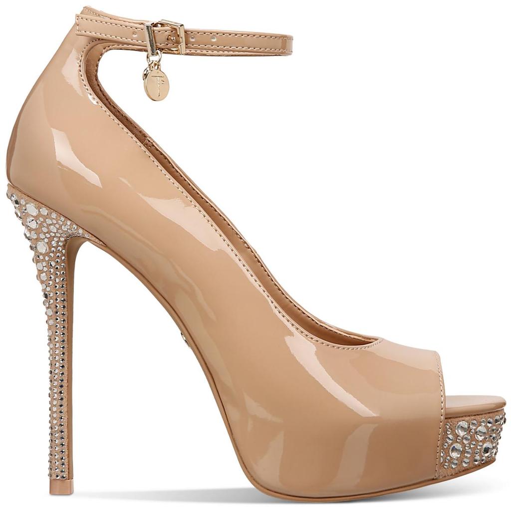 Thalia Sodi Libbie Womens Patent Rhinestone Pumps