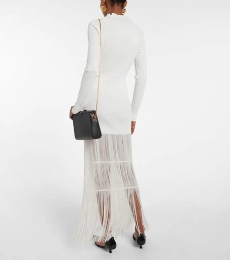 Khaite Cedar fringed maxi dress 3