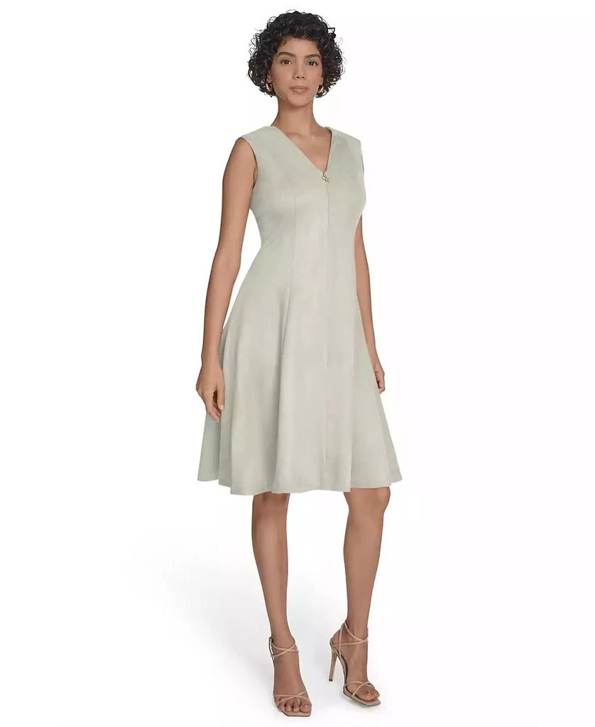 green emerald velvet dress Calvin Klein Women's Dresses Dress, Black/White, 2 at Amazon Women's  Clothing store