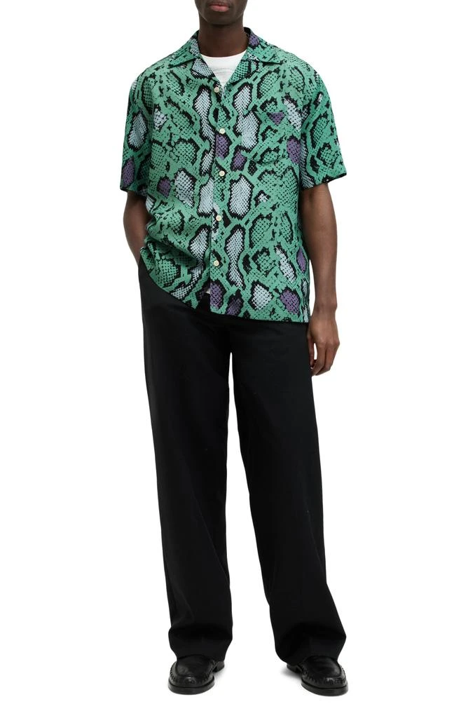 ALL SAINTS Serpenz Camp Shirt 7