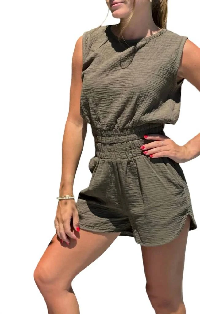 Bobi Bobi - Crew Neck Tank with Elastic Hem 2