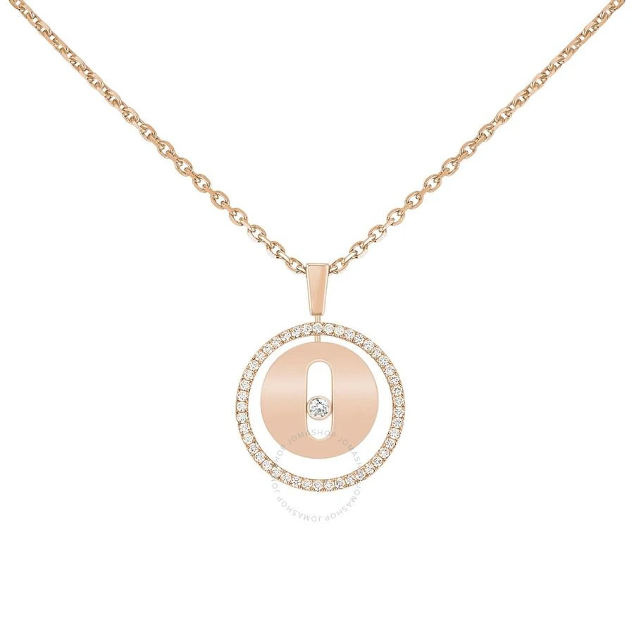 Messika Lucky Move 18k Rose Gold Diamond Necklace 1