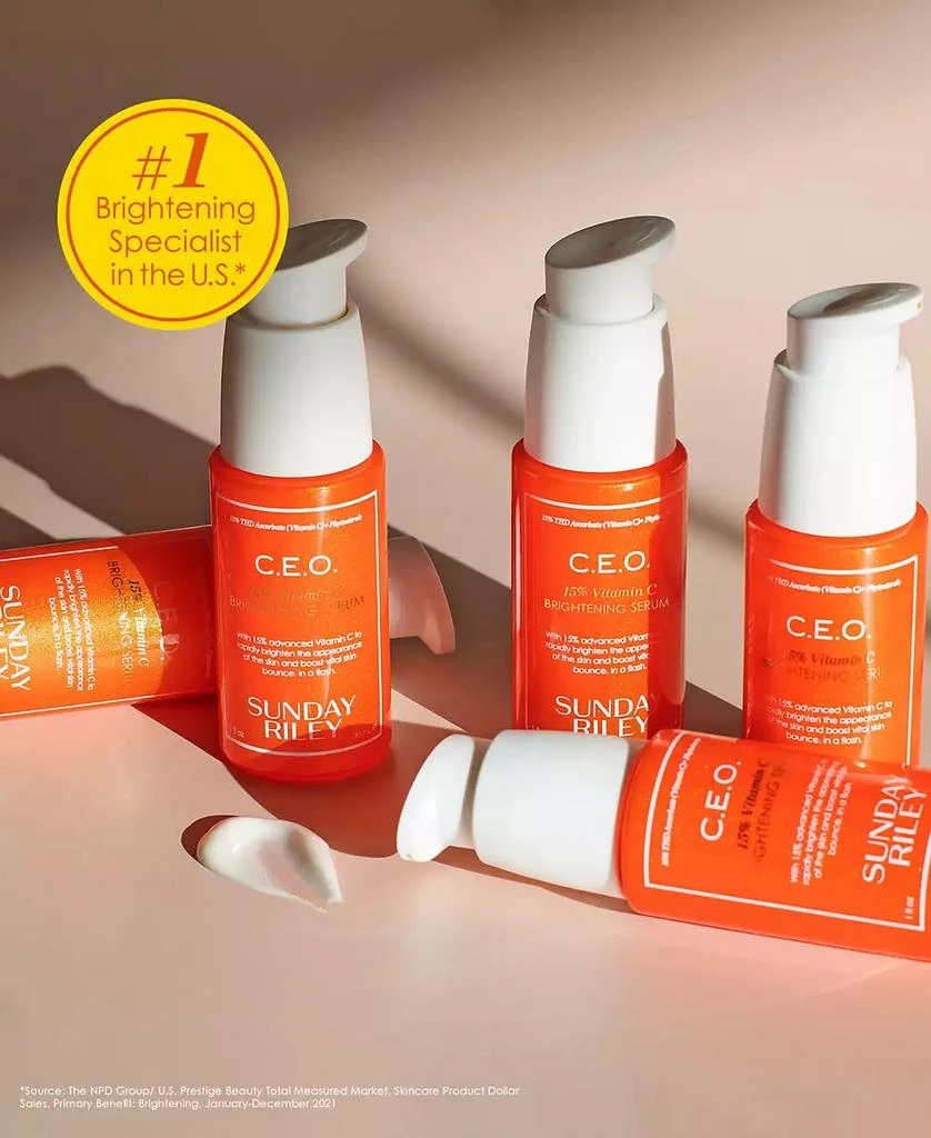 Sunday Riley C.E.O. 15% Vitamin C Brightening Serum, 0.5 oz. 8