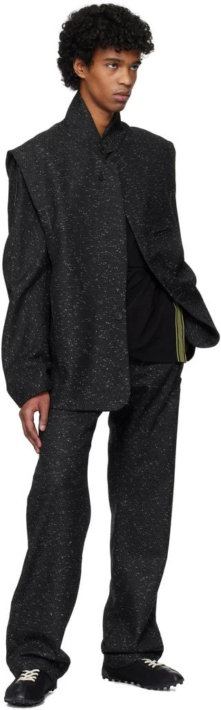 Kiko Kostadinov Black Zafar Cargo Pants 4