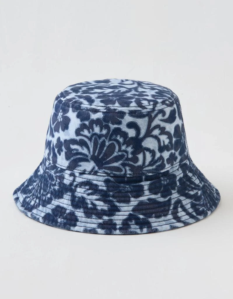 Aerie Aerie Printed Wide Brim Bucket Hat 1