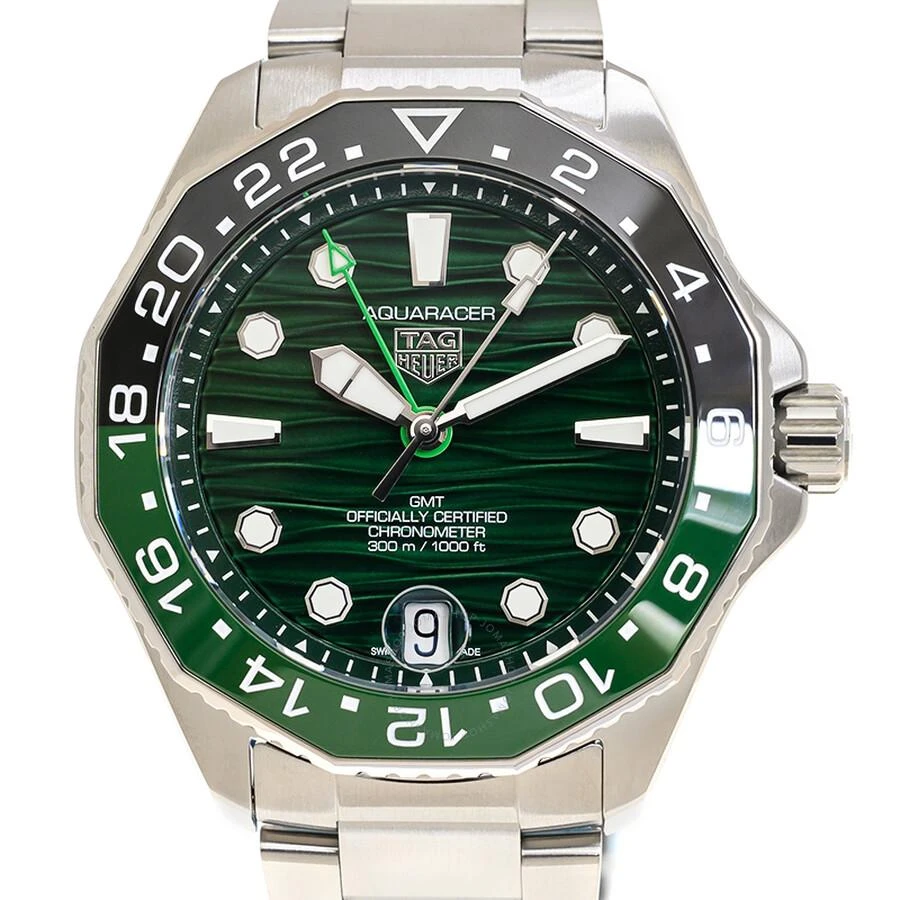 Tag Heuer Aquaracer Automatic Green Dial Men's Watch WBP5115.BA0013 1