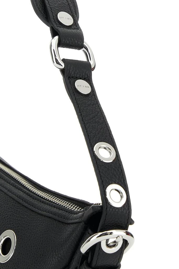 by FAR Black leather small Gib shoulder bag 4