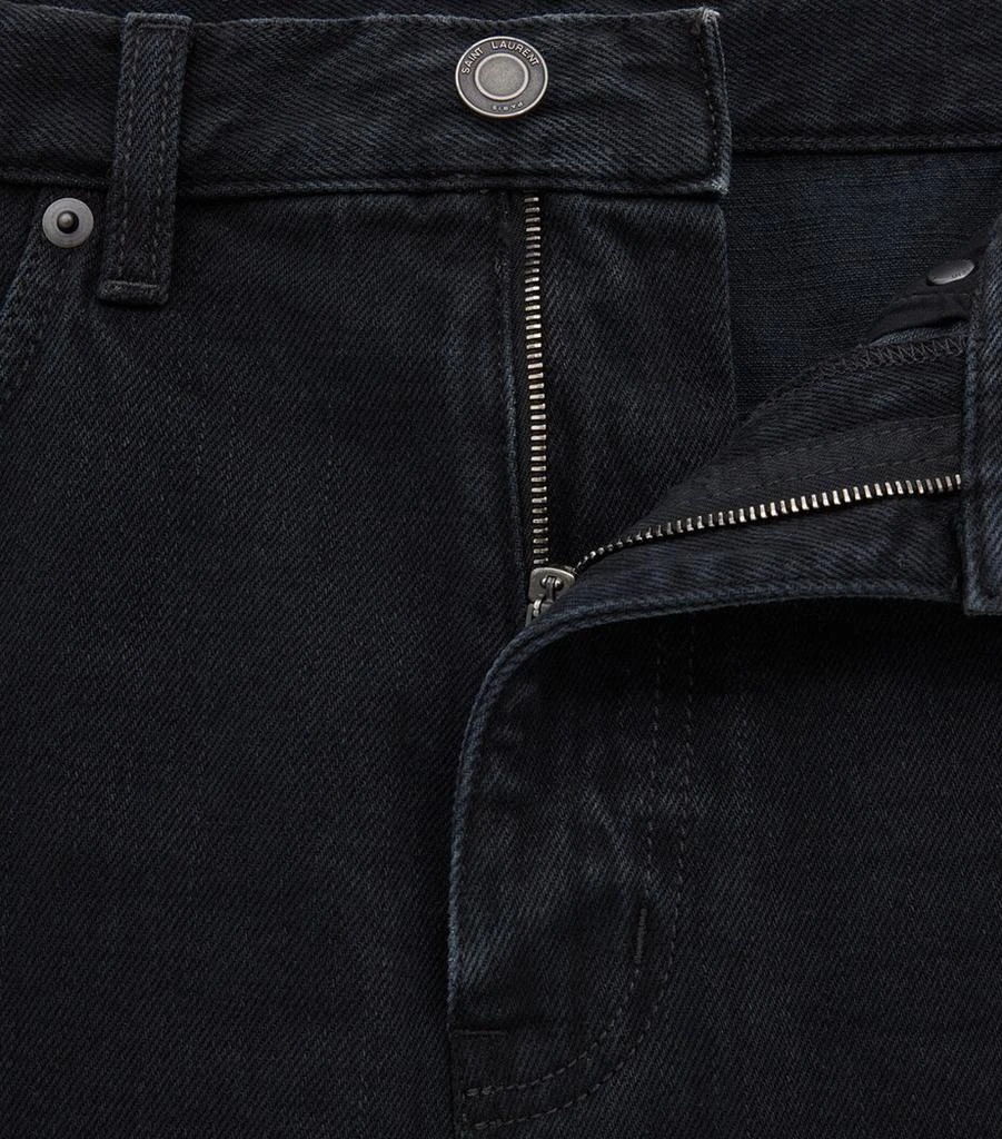 Yves Saint Laurent Oklahoma Mid-Rise Straight Jeans 4
