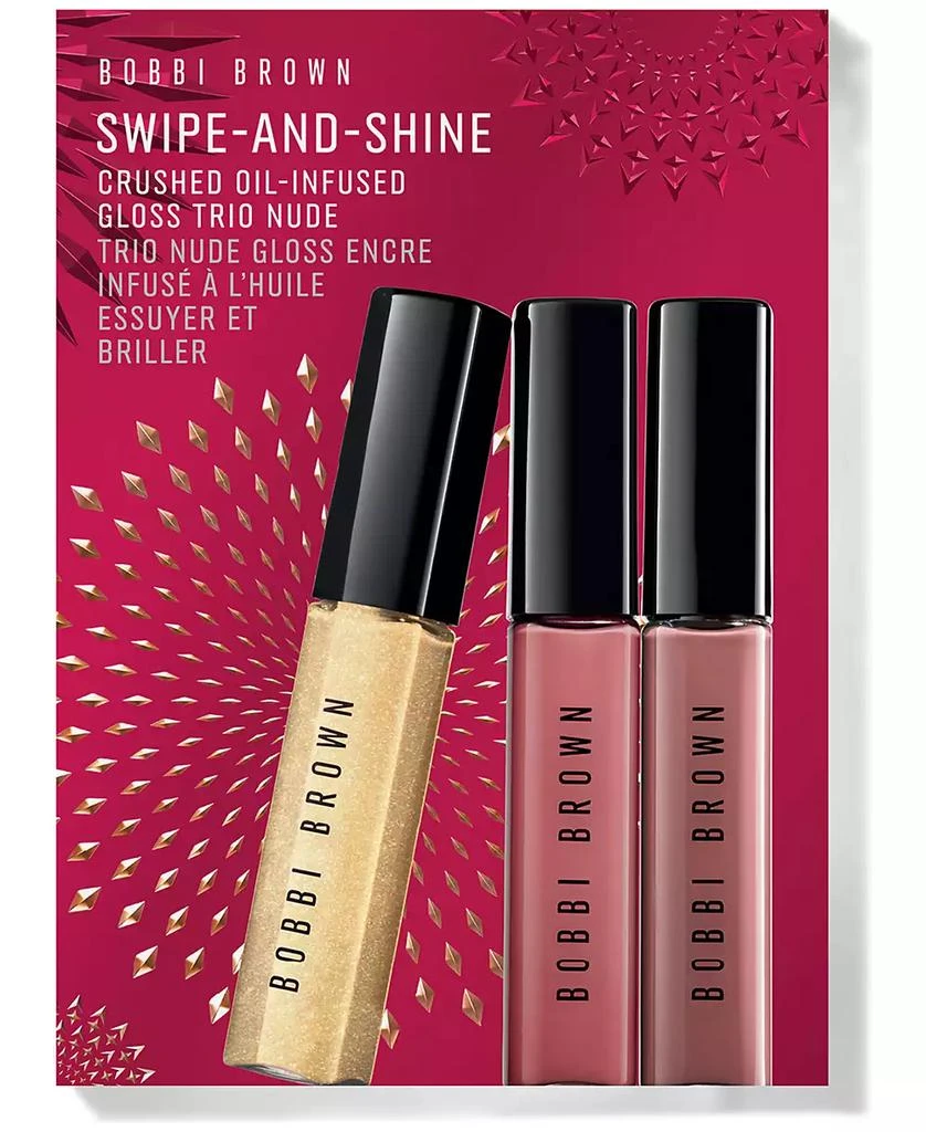 Bobbi Brown 3-Pc. Swipe-And-Shine Crushed Oil-Infused Lip Gloss Gift Set 8