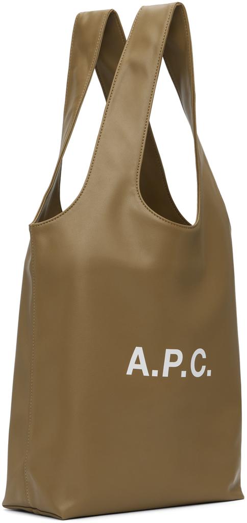 A.P.C. Tan Ninon Small Tote