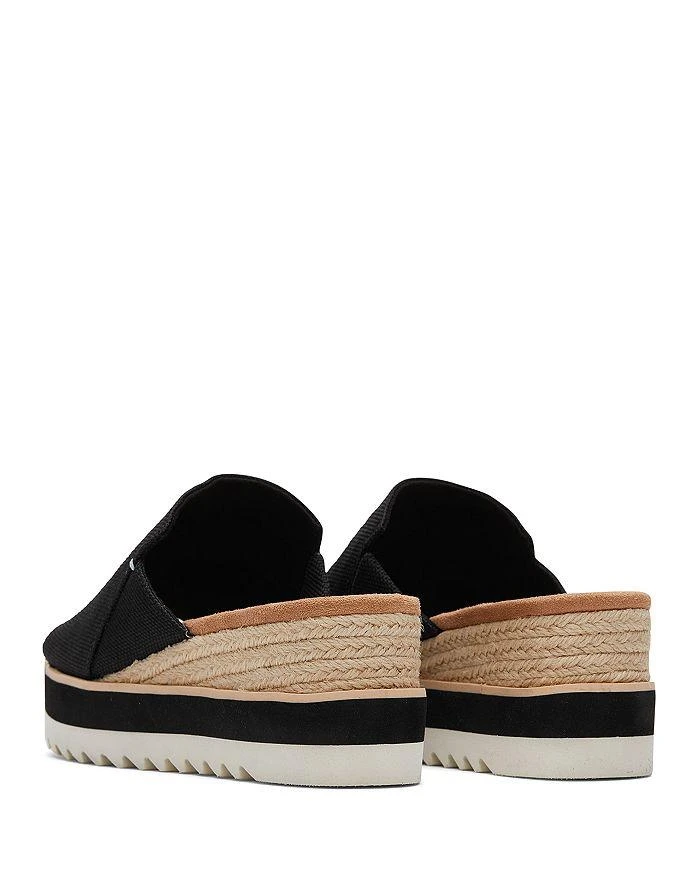 TOMS Women's Diana Mule Platform Wedge Sandals 5