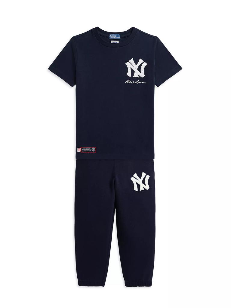 Ralph Lauren Little Boy's & Boy's MLB Yankees Logo T-Shirt