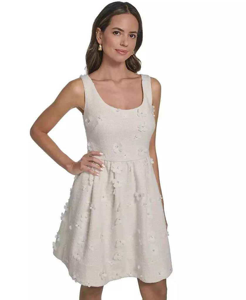 Eliza J Women's Scoop Neck Sleeveless Short Dress - Dresses & Skirts - Free  Shipping - BeyondStyle