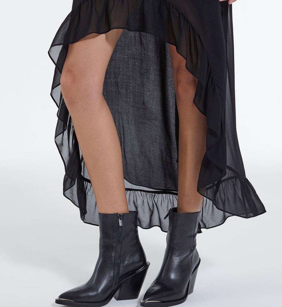 THE KOOPLES Long Semi-sheer Dress