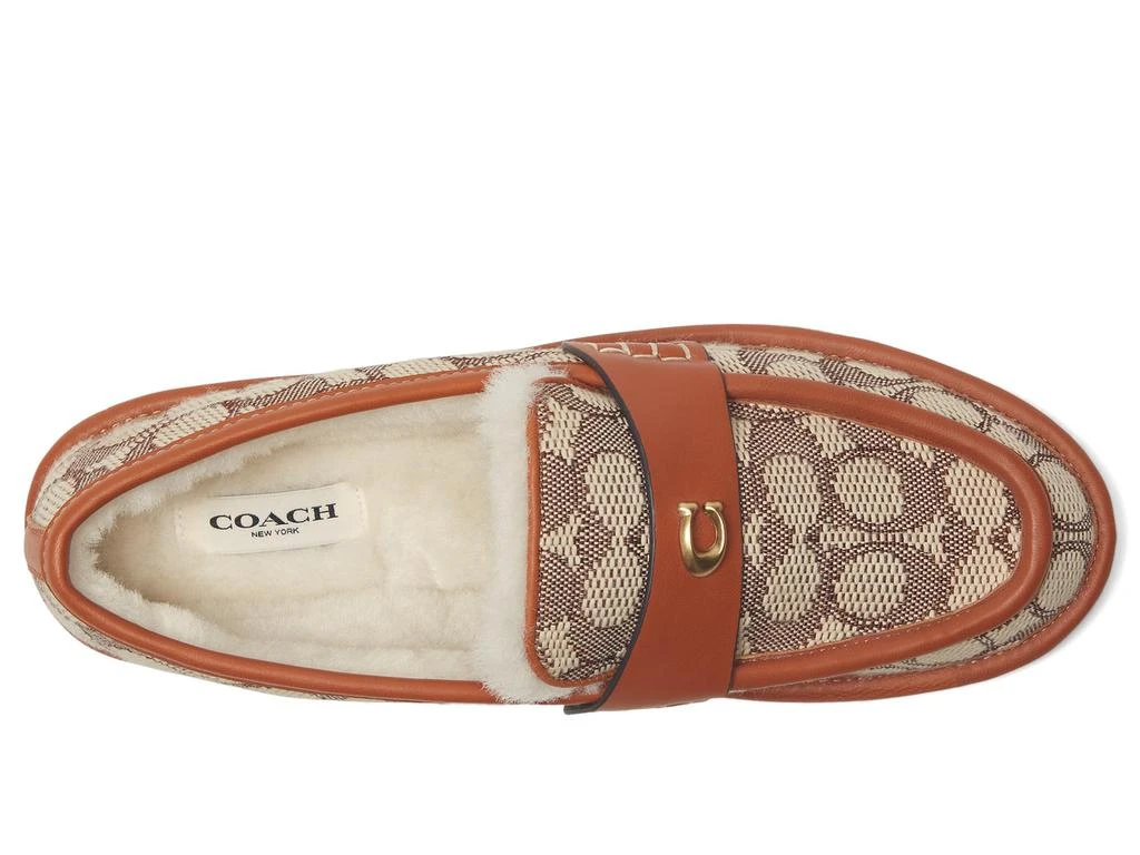 Coach Forest Signature Textile Jacquard Slipper 2