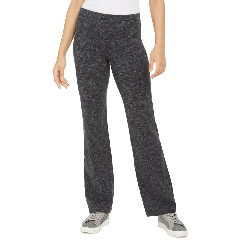 ID Ideology Women's Essentials Flex Stretch Bootcut Yoga Full Length Pants, Created for Macy's