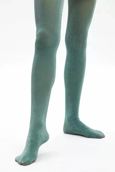 Urban Outfitters Metallic Shimmer Tights 2