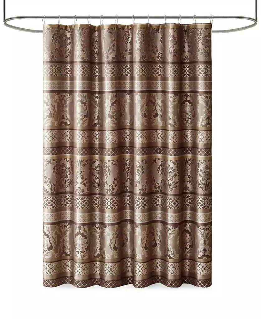 Madison Park Bellagio Jacquard Shower Curtain, 72" x  72" 2
