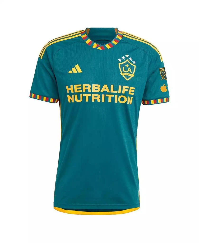 Adidas Men
s Marco Reus Green LA Galaxy 2024 LA Kit Authentic Player Jersey 2
