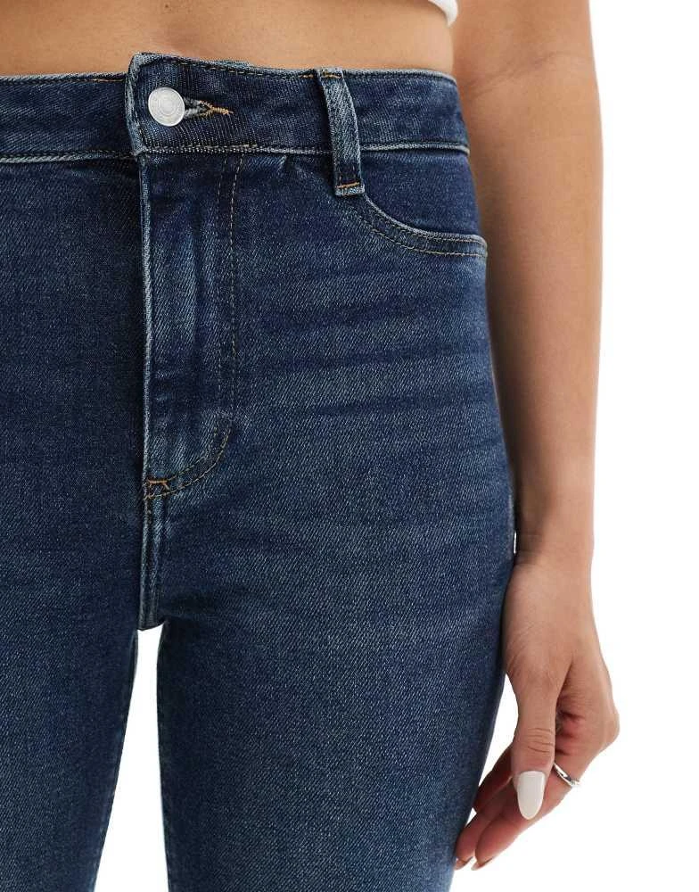 New Look New Look Disco skinny jeans in dark blue 2