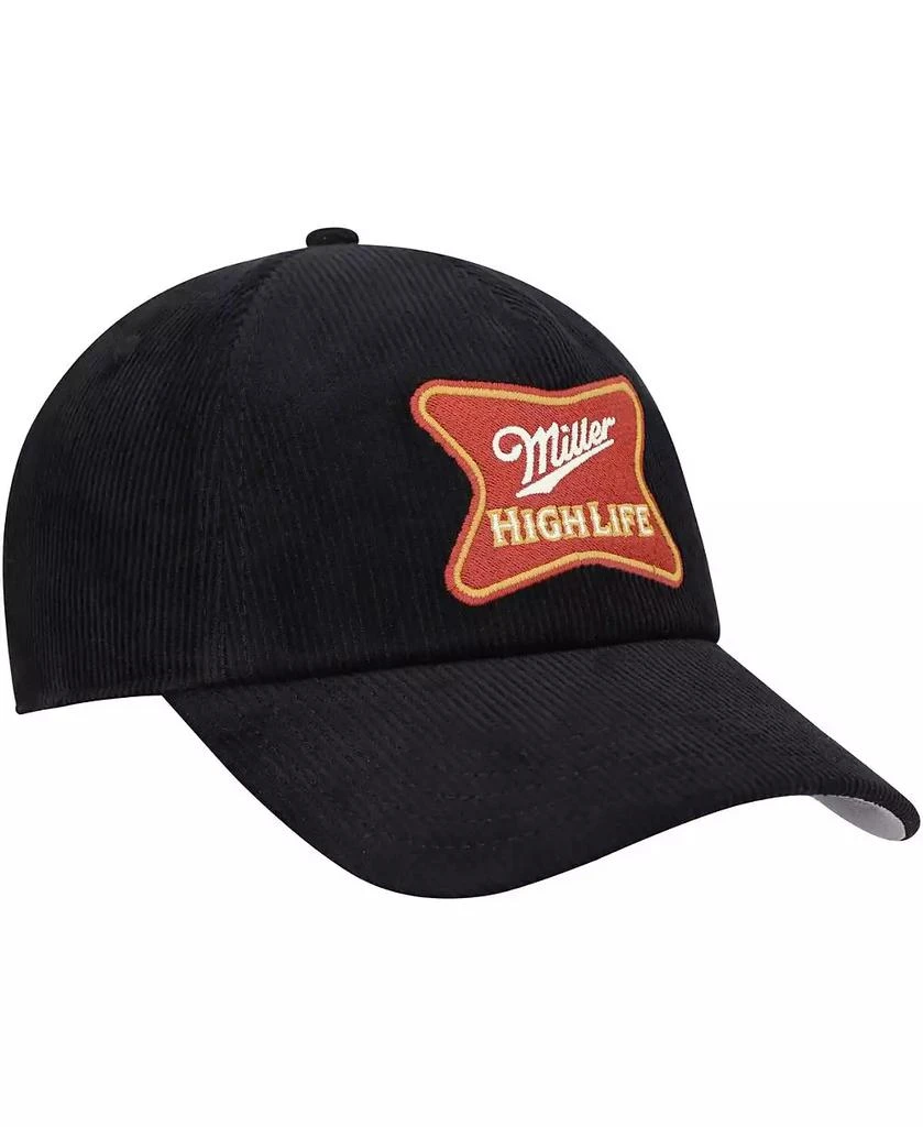 American Needle Men's Black Miller Roscoe Corduroy Adjustable Hat 3